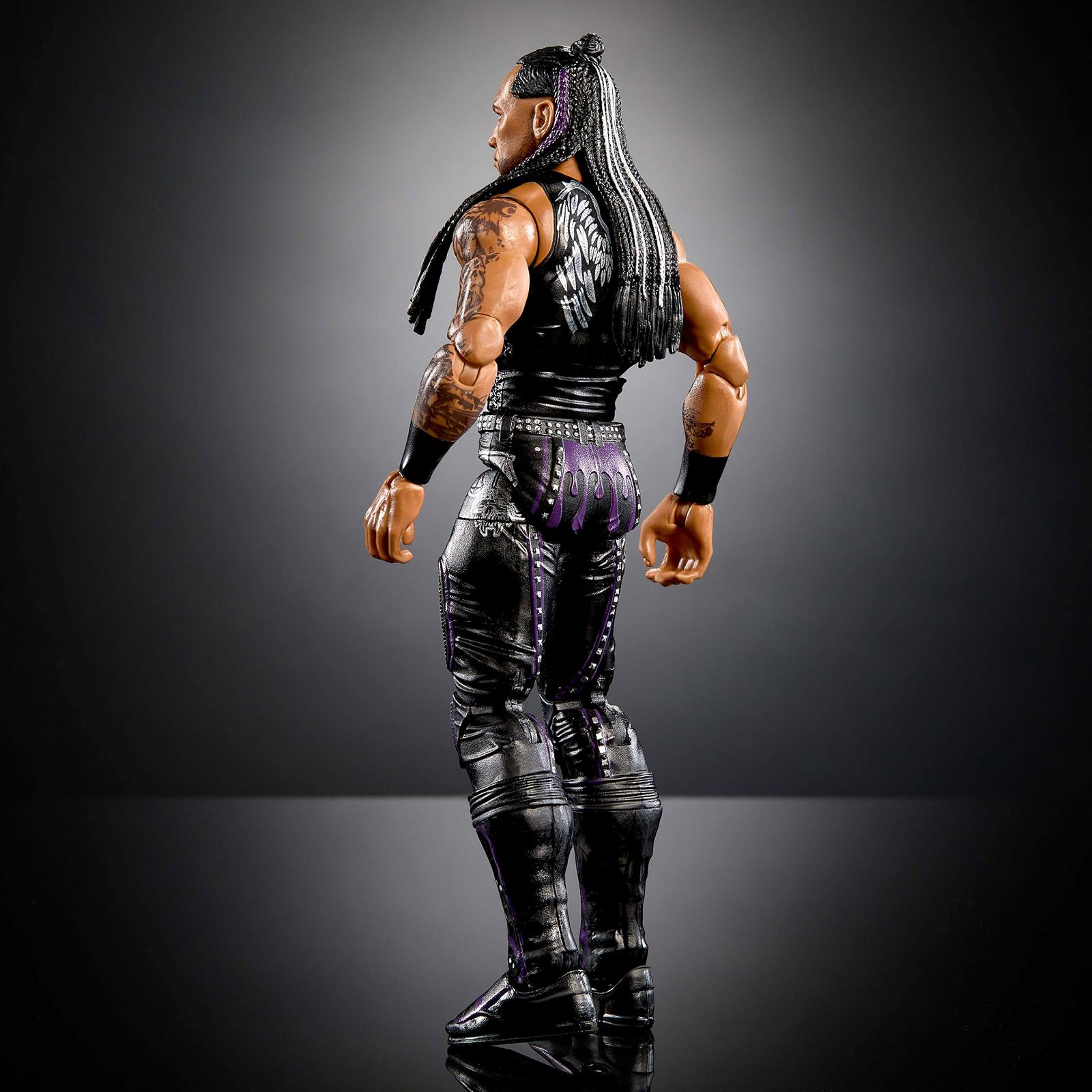 Экшн-фигурка Mattel WWE Elite, серия #109, Дамиан Прист, коллекционная, 6 дюймов, с 25 точками артикуляции и сменными руками, фото №6