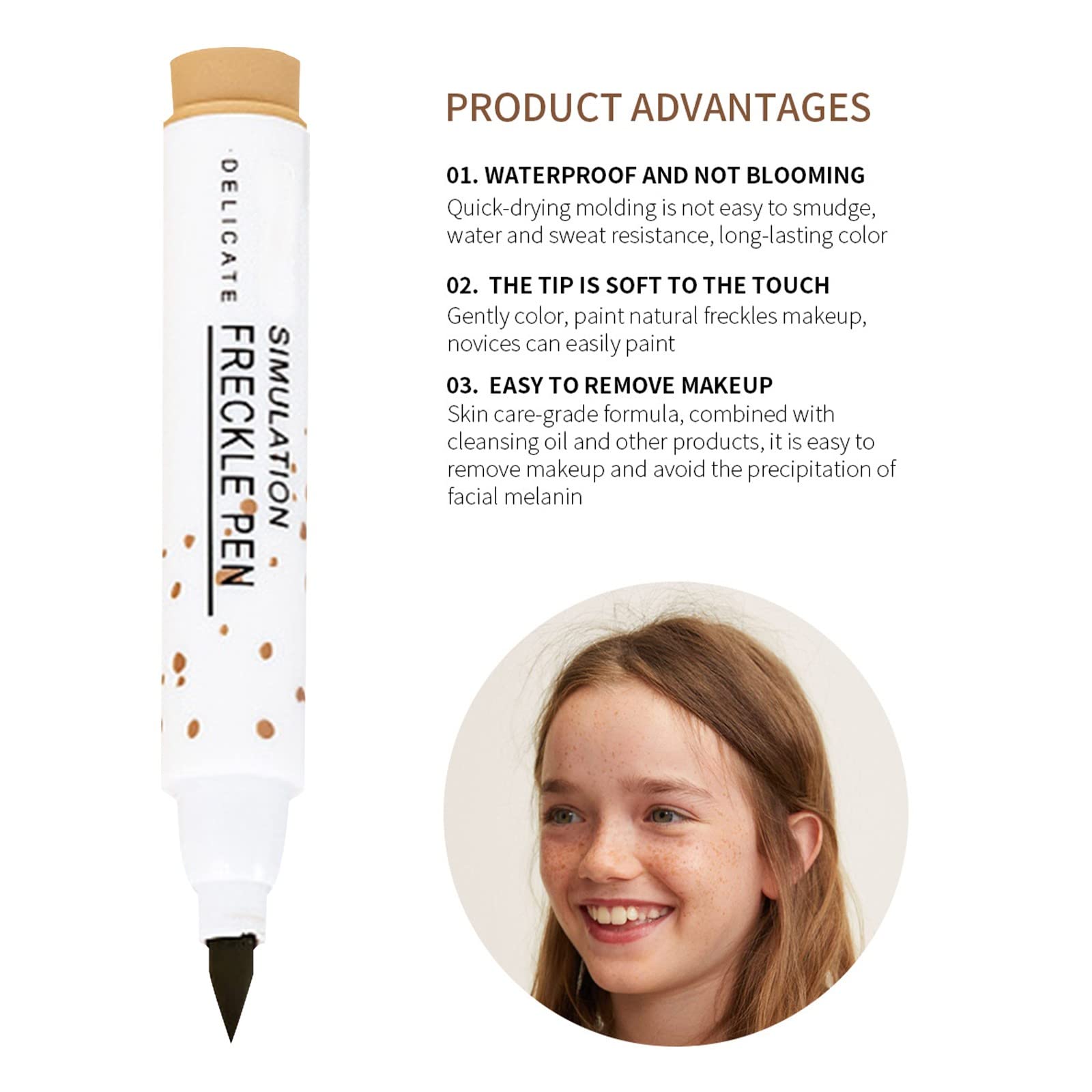Олівець для брів Eyebrow Pencil Натуральний М'який Макіяж Довготривалий Результат, фото №3