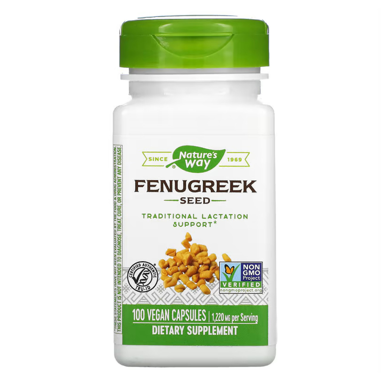 Fenugreek Seed 100 vcaps, фото №1