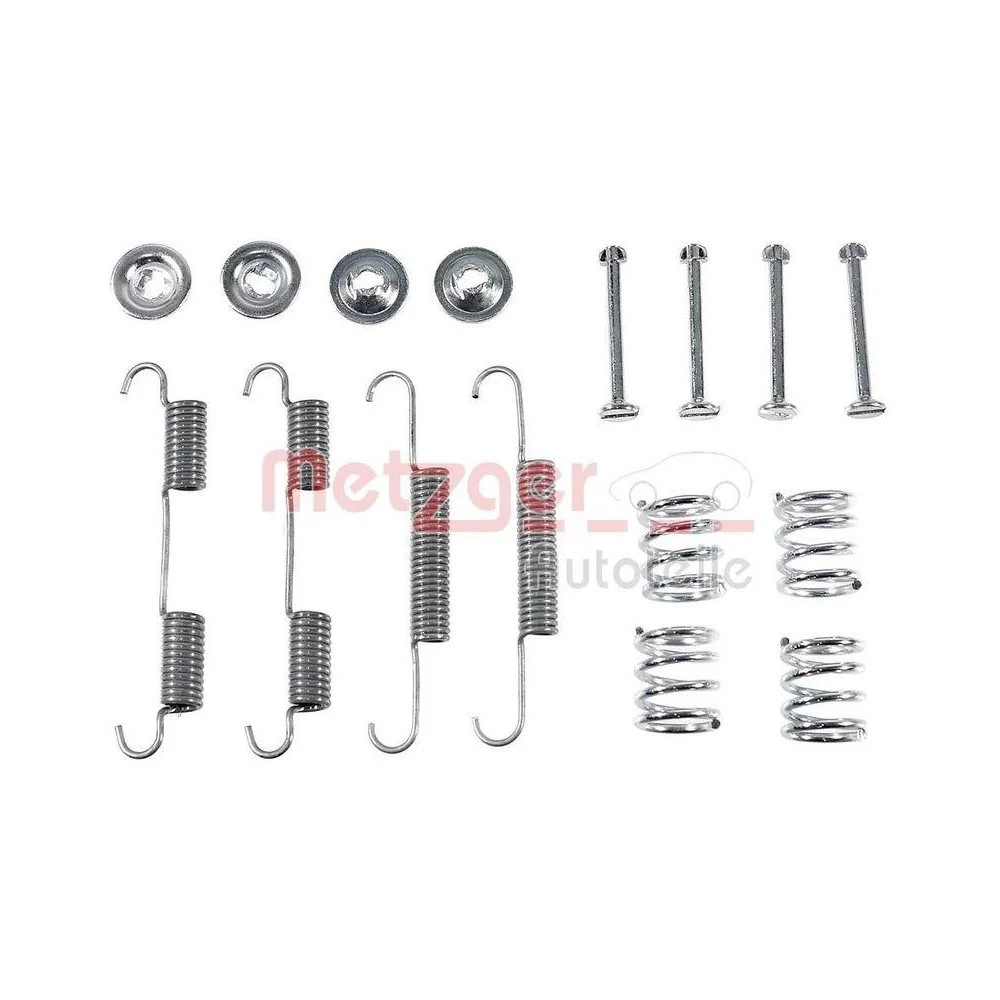 Комплект аксессуаров, колодки стояночного тормоза METZGER 105-0896, задний мост, фото №1