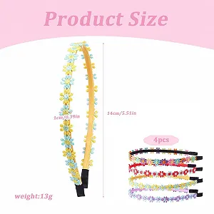 Обруч Квітковий Різні Кольори (4 шт. в упаковці) synthetic.ua - Фото 1