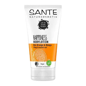Лосьон для тела SANTE Naturkosmetik Happiness Органический Апельсин & Манго, 150 мл - Фото 1