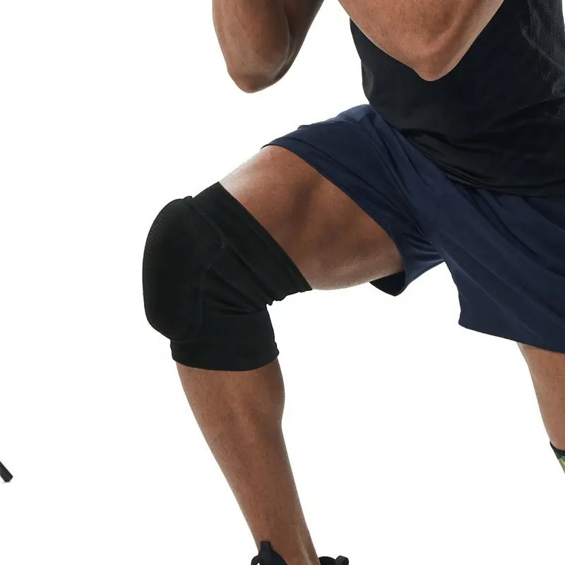Наколінники PowerPlay PP-8000 Elastic Knee Support пара чорні L, фото №8