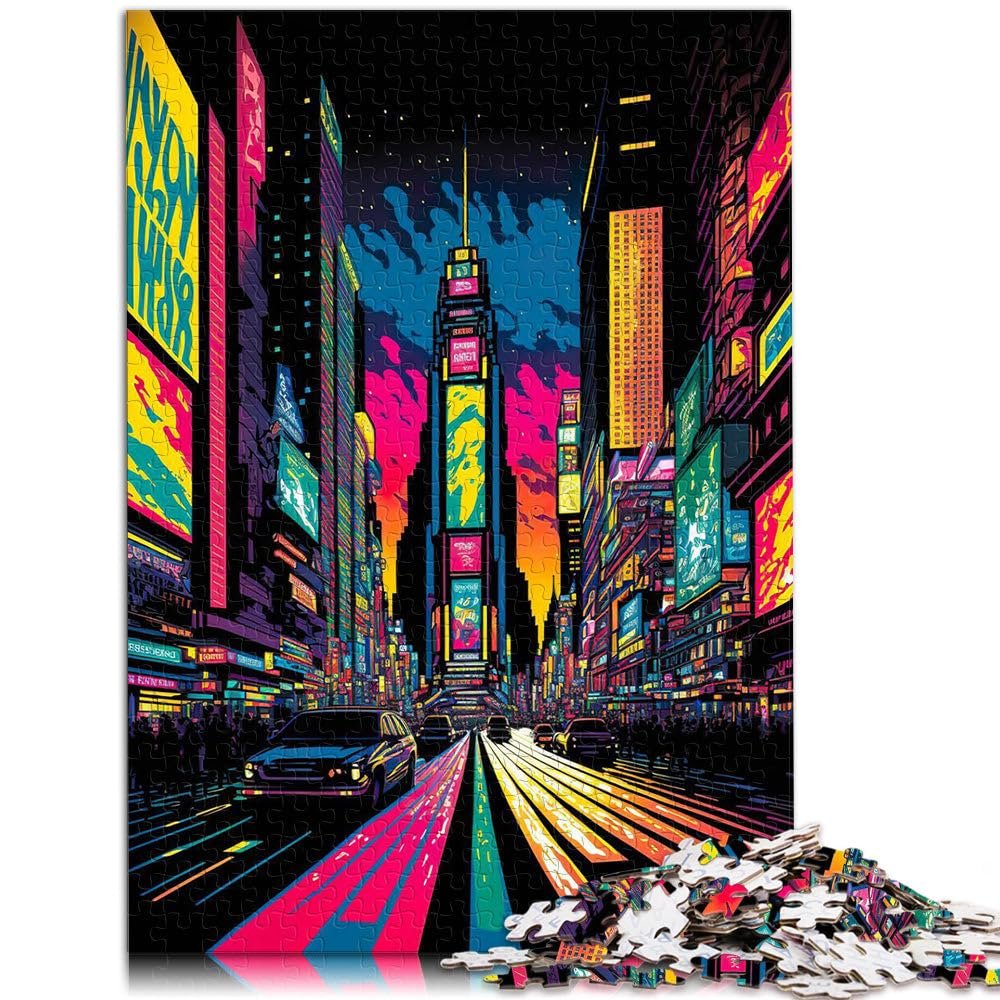 Пазл Електричний нічний пейзаж 1000 деталей 38 x 52 см, фото №2