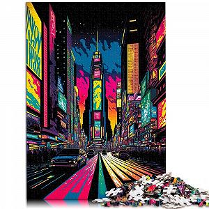 Пазл Електричний нічний пейзаж 1000 деталей 38 x 52 см synthetic.ua - Фото 1