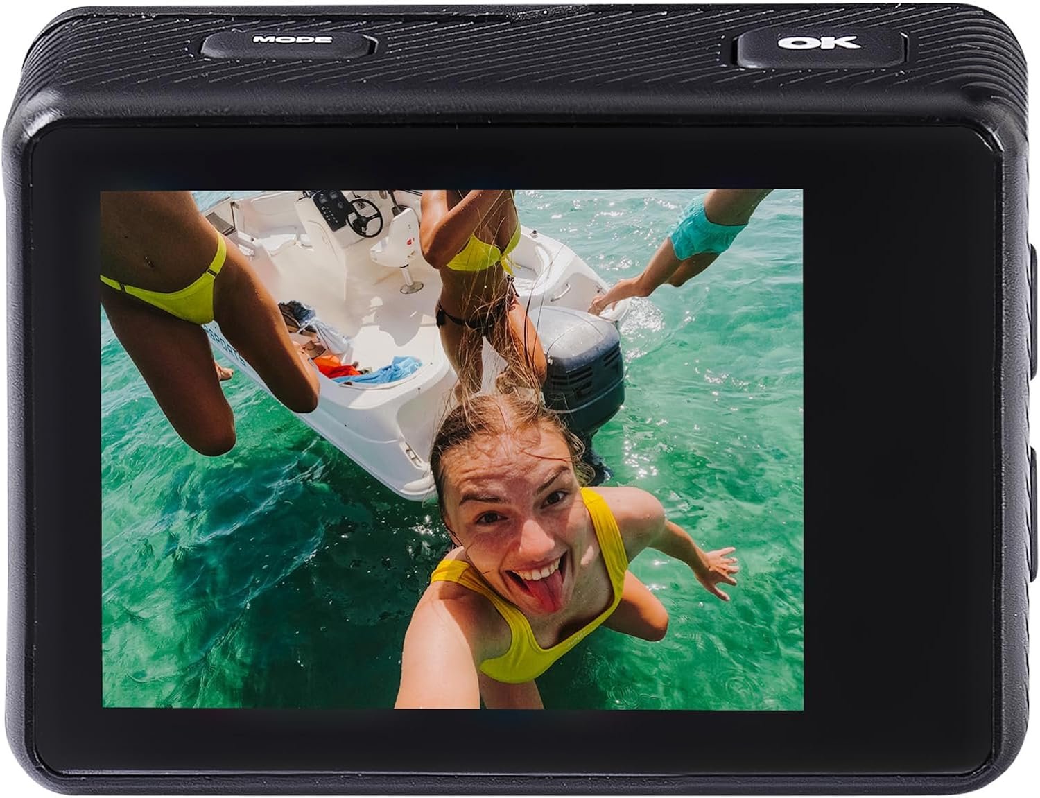 Екшн-камера Trevi GO 2550 4K / 50Мп / 4К / 120fps / Wi-Fi / Вологозахищена / Чорна, фото №1