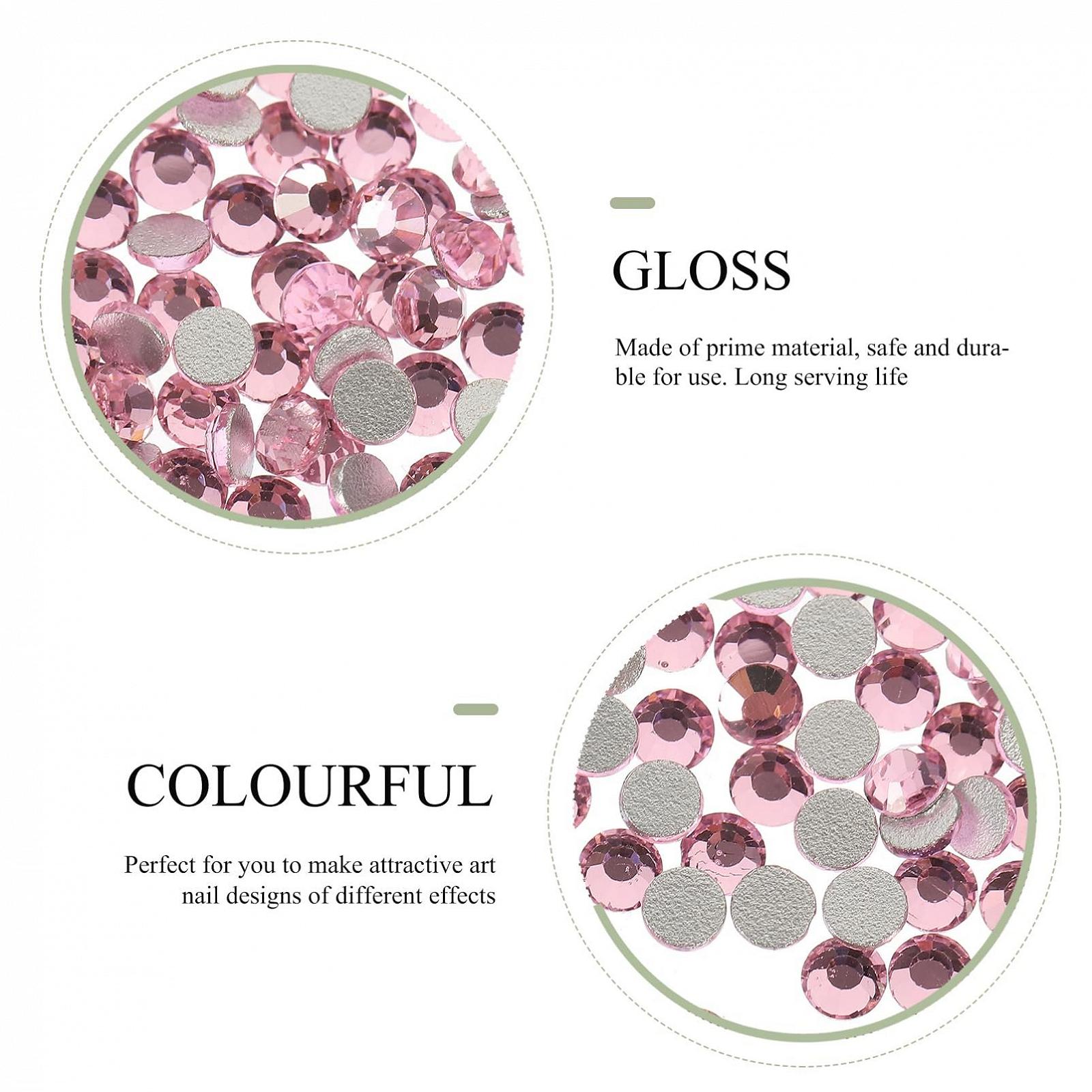 Стрази Скляні Набір Скляні Пласкі, фото №5