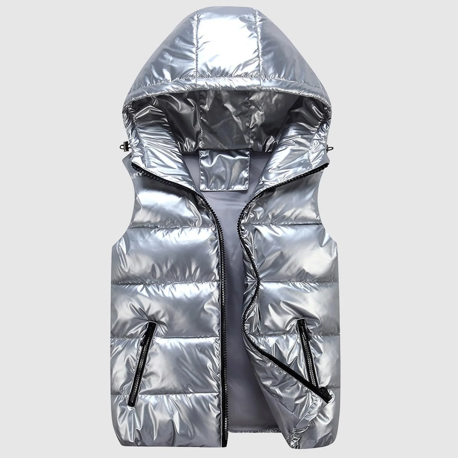 Жіночий стьобаний жилет Вітрозахисний, фото №3 Жіночий стьобаний жилет Вітрозахисний, фото №3