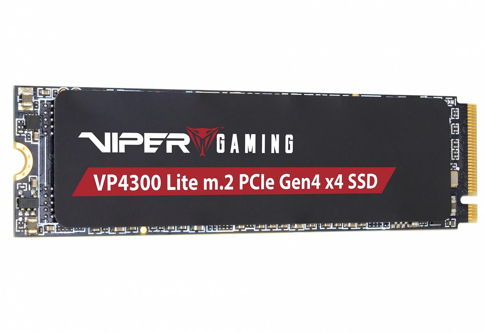 Накопітер SSD 1TB Patriot VP4300 Lite M.2 2280 PCIe 4.0 x4 VP4300L1TBM28H, фото №2