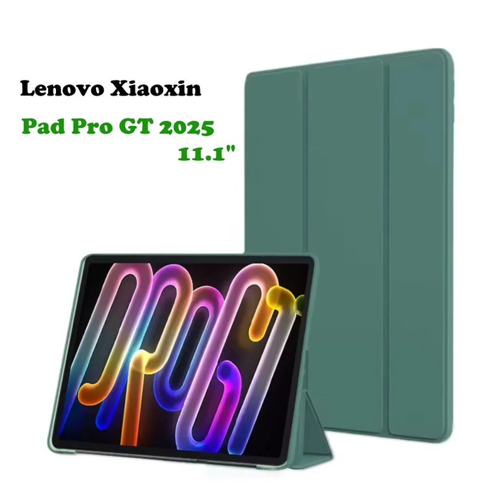 Чехол для планшета Lenovo Xiaoxin Pad Pro GT 2025 11.1" Green, фото №1