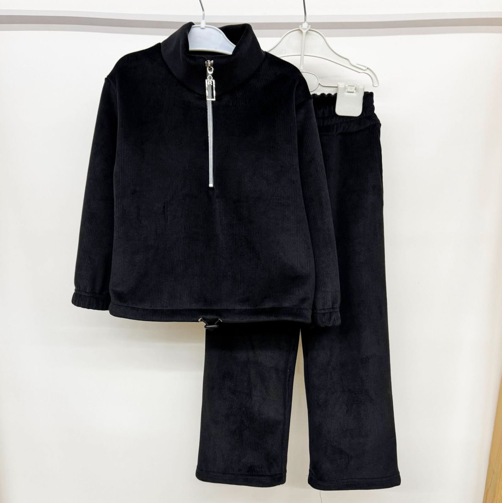 ХІТ ЗИМИ! Теплий велюровий костюм для дівчинки на флісі 110-158 см, фото №7