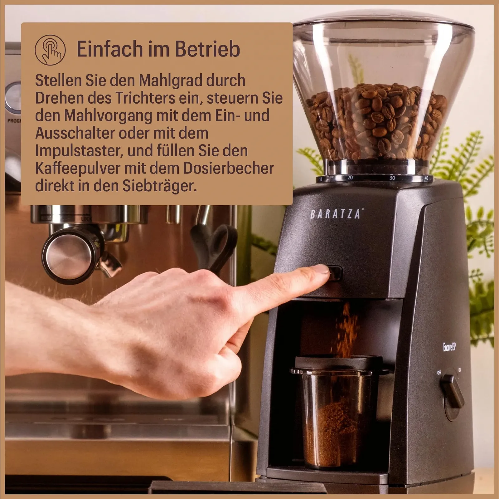 Кофемолка электрическая Baratza Encore ESP 230V Черный, фото №7