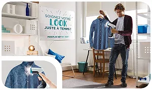 Отпариватель Calor Access Steam Minute DR7000C0 Blue synthetic.ua - Фото 1