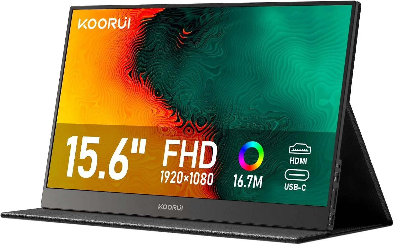 Монітор портативний 15.6" KOORUI MB15B5F Full HD IPS 60 Гц, фото №1