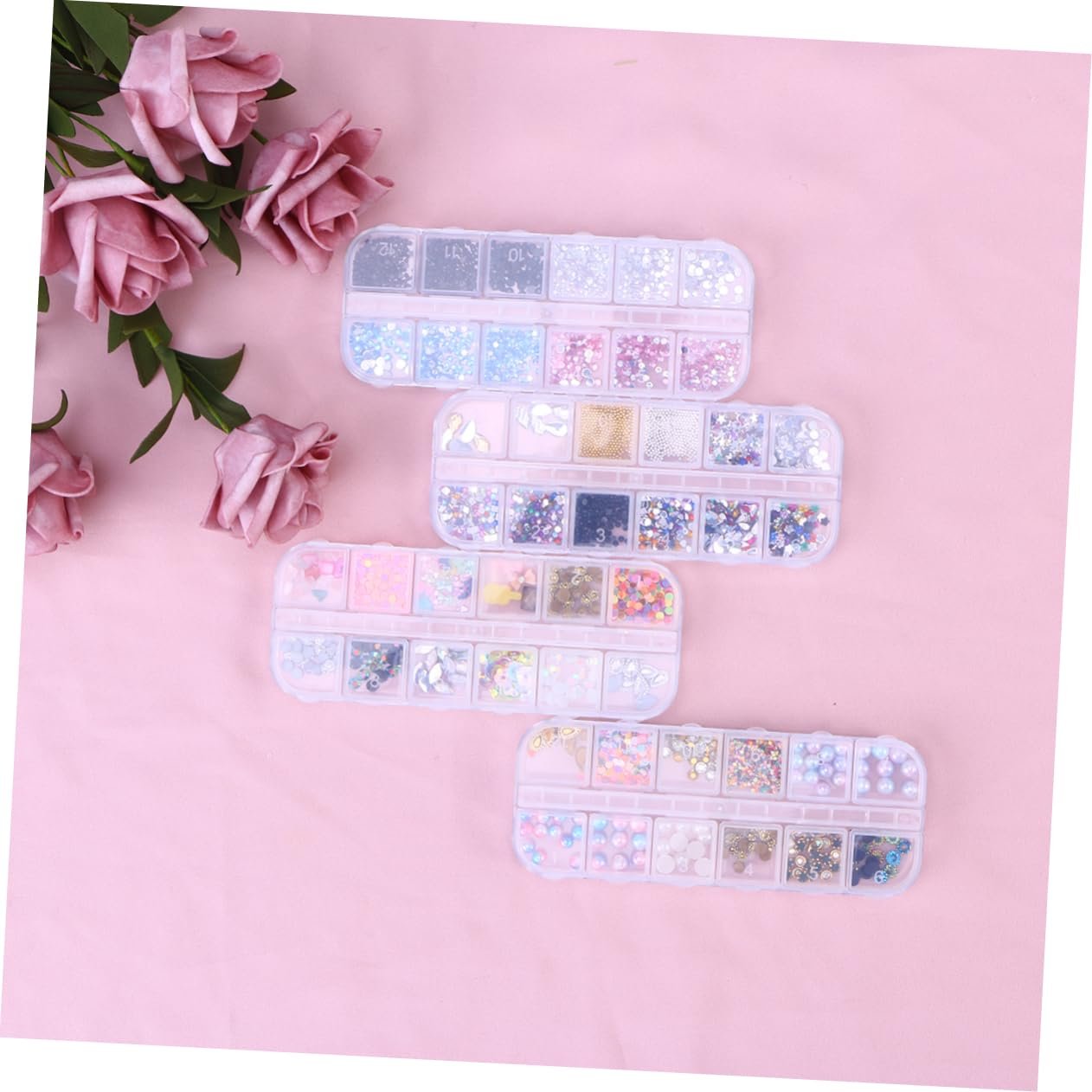 Блискітки для нігтів Healeved, фото №5 Блискітки для нігтів Healeved, фото №5