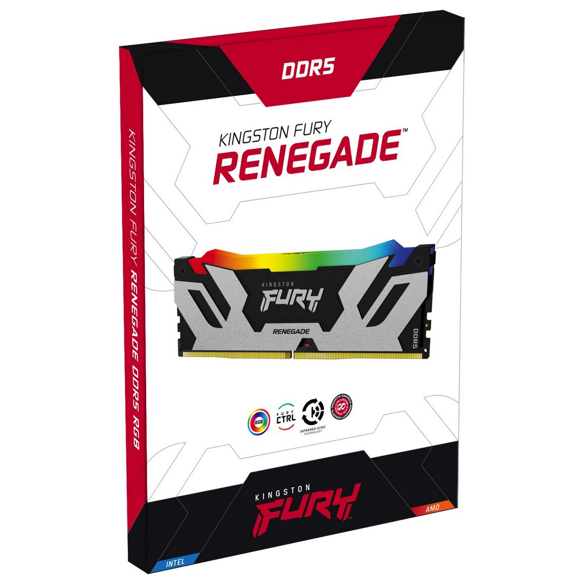 ОЗУ DDR5 2x48GB/6400 Kingston Fury Renegade RGB (KF564C32RSAK2-96), фото №3