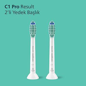 Насадки для електричної зубної щітки Philips Sonicare HX6012 87 ProResults Білі, 2 шт. synthetic.ua - Фото 1