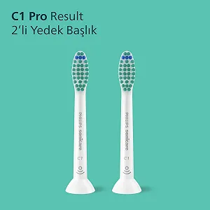 Насадки для электрической зубной щетки Philips Sonicare HX6012 87 ProResults Белые, 2 шт. synthetic.ua - Фото 1