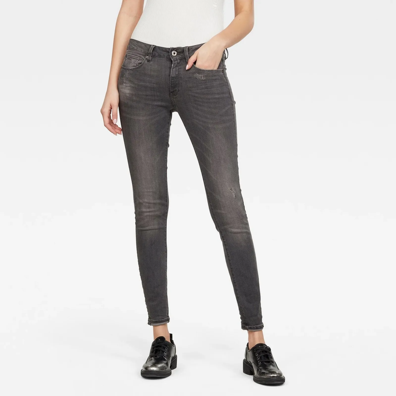 Жіночі джинси G-Star RAW 3301 Mid Skinny - 28, фото №1 Жіночі джинси G-Star RAW 3301 Mid Skinny - 28, фото №1
