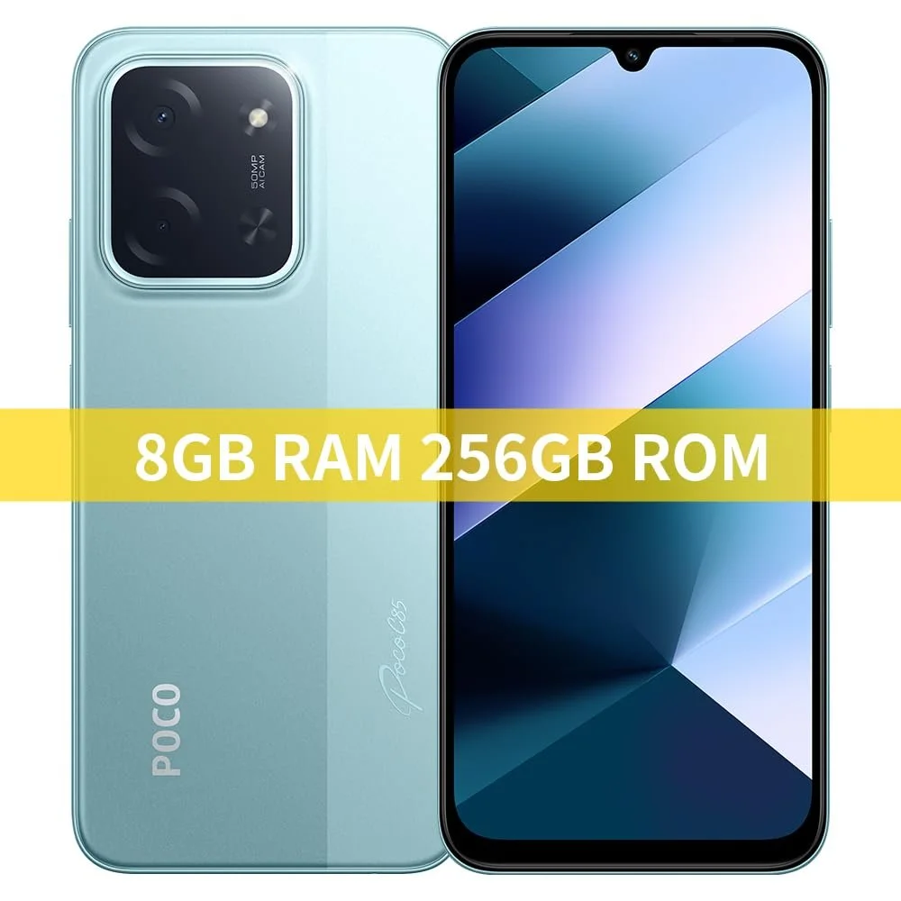 Смартфон XIAOMI Poco C85 4G 8GB 256GB 6.9" 50MP Green 120Hz Helio G81-Ultra, фото №2