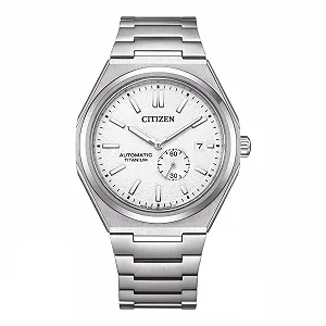 Мужские аналоговые автоматические часы CITIZEN NJ0180-80A, титановый ремешок - Фото 1