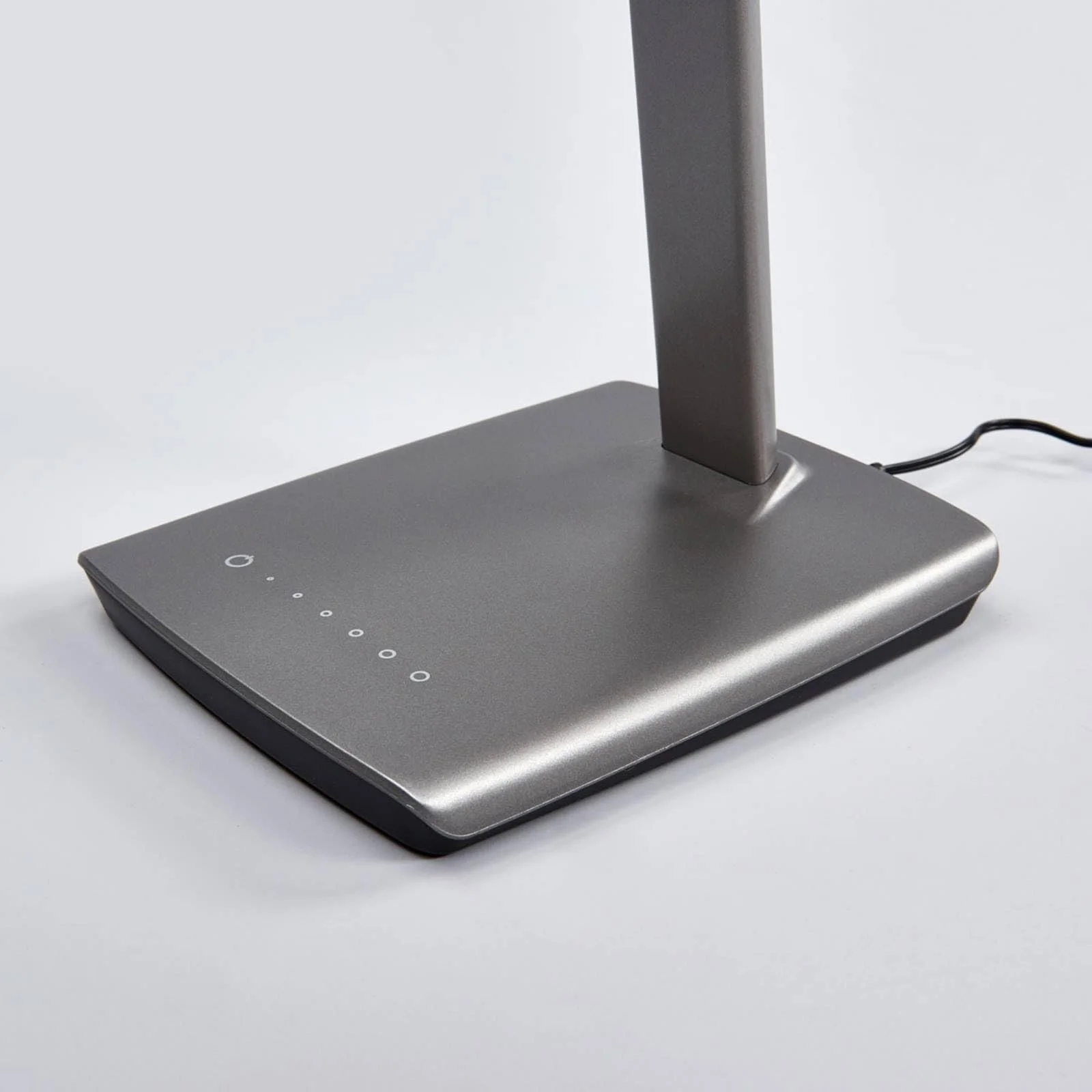 Настільна лампа Lindby Kuno LED Modern Алюміній USB з димером 1 лампа, фото №6