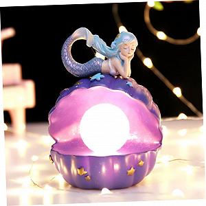 Лампа Ciieeo Mermaid ночная Русалка резиновая мультяшная детская цена на synthetic.ua - Фото 1 Лампа Ciieeo Mermaid ночная Русалка резиновая мультяшная детская synthetic.ua - Фото 1