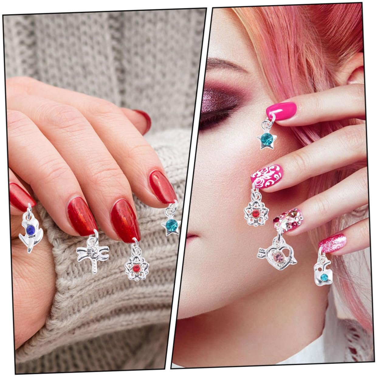 Набір Діаманти для нігтів Кристал 3D-дизайн нігтів, фото №8