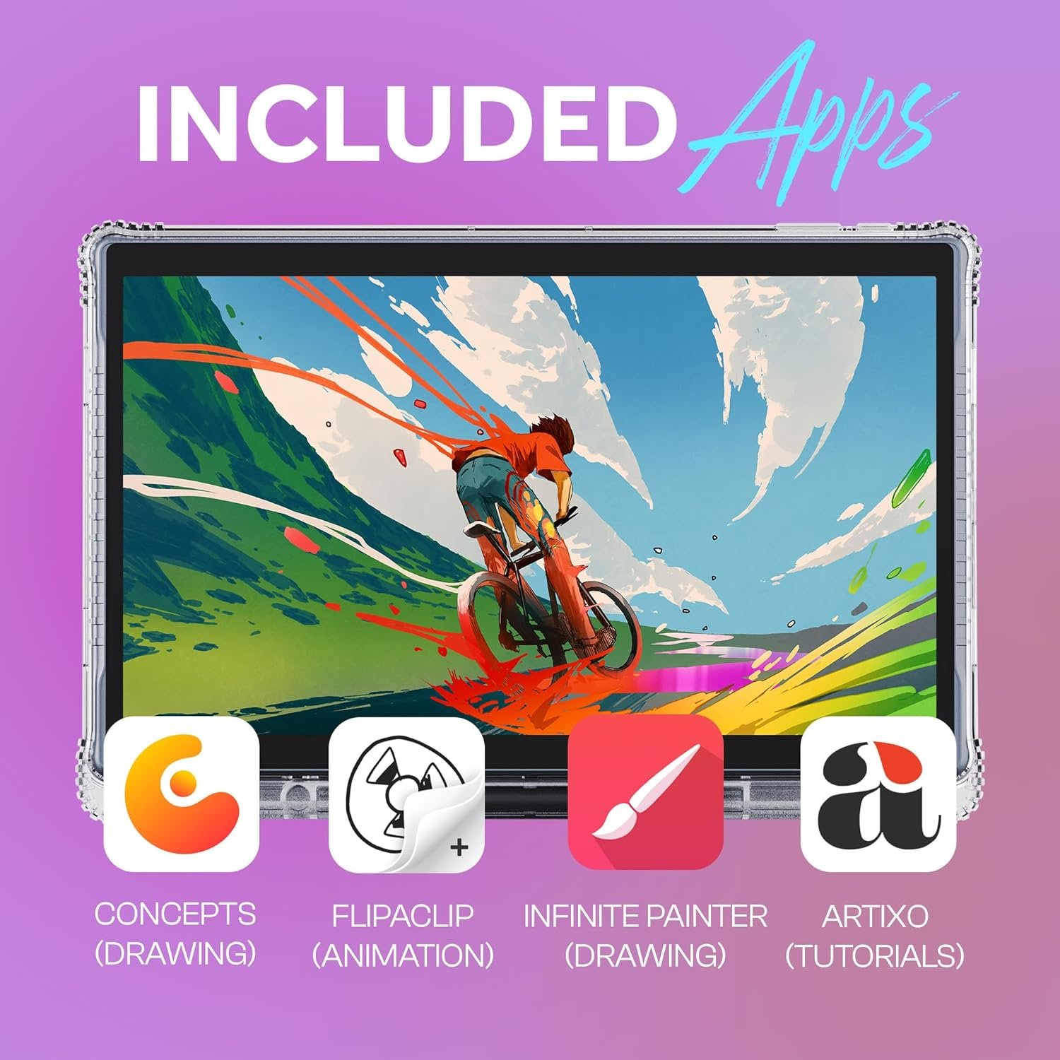Планшет 14.1" Full HD Simbans PicassoTab X14 6/128Gb 8 ядер Android 13 10000 mAh Черный, фото №5