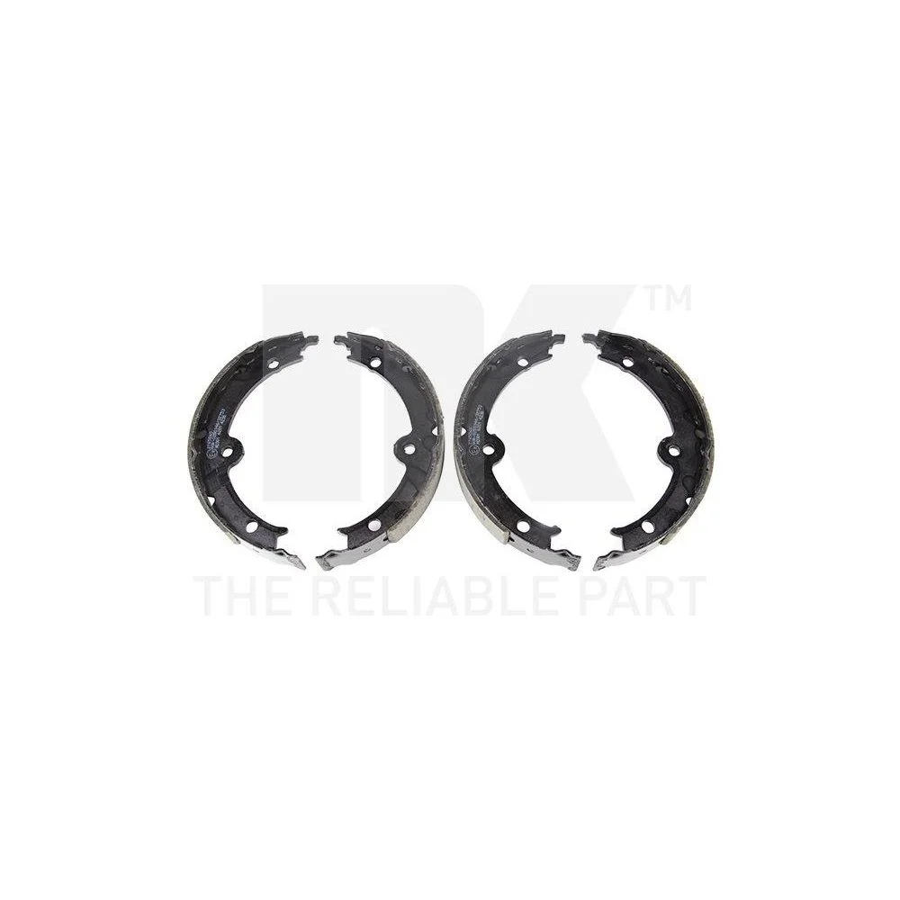 Комплект гальмівних колодок стоянкового гальма NK 2745860 задня вісь, фото №1