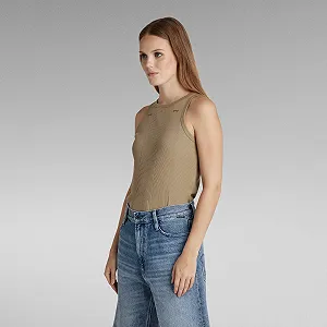 Женская майка G-Star RAW Engineered Rib Tank Top - S synthetic.ua - Фото 1