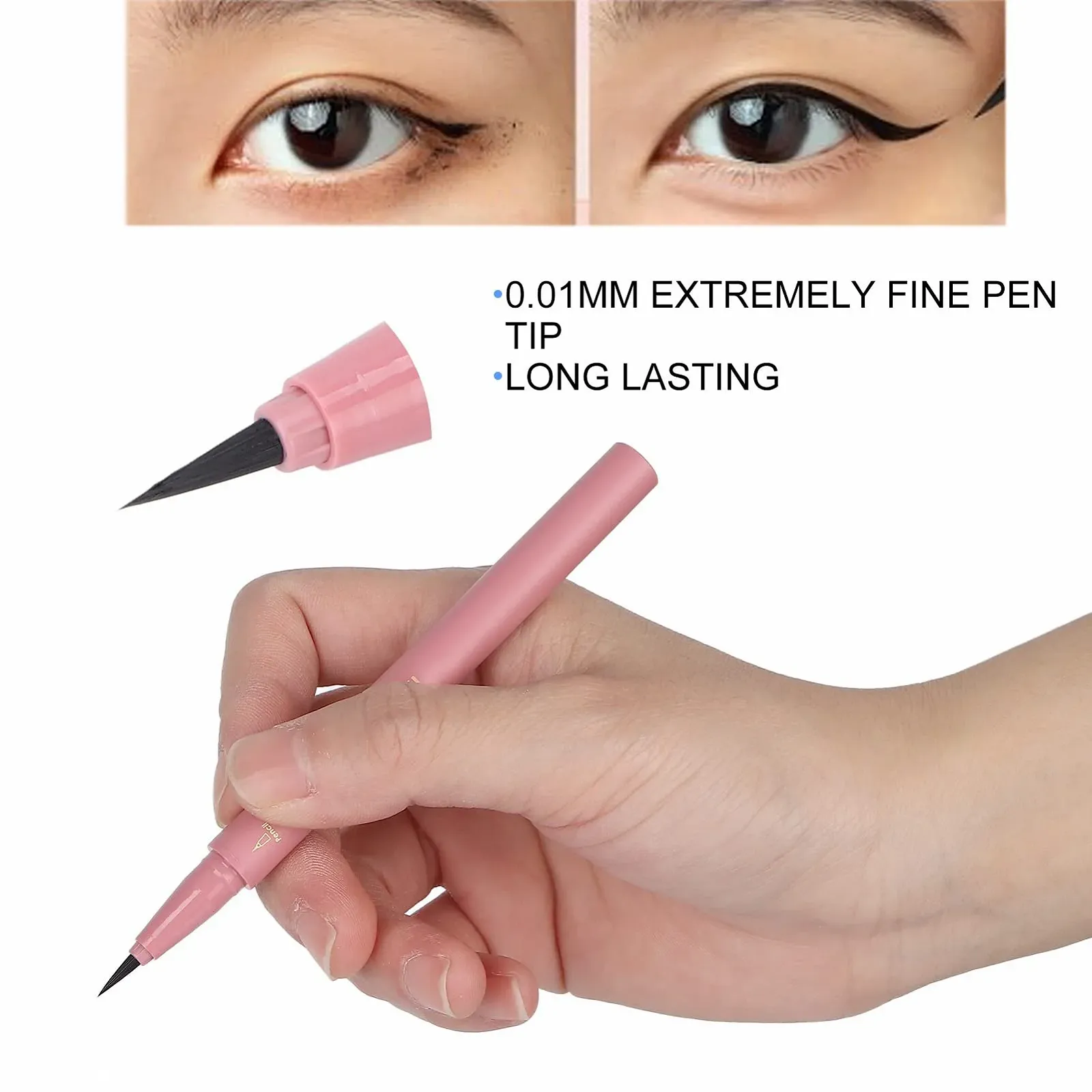 Підводка для очей Brrnoo Professional Matte Liquid Liner, чорна, 0,05 г, фото №2