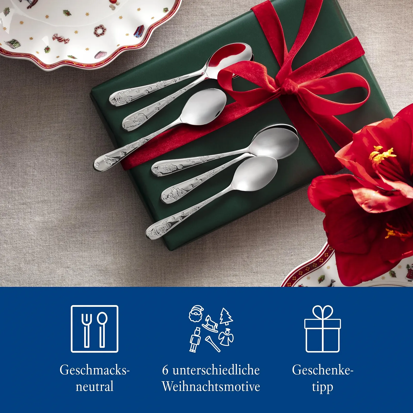 Ложка для кави Villeroy & Boch Toy's Delight Набір 6 штук, фото №5