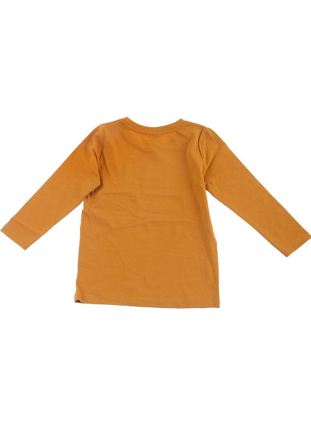 Лонгслив Glo-story 110 Горчичный (SN-2214-Mustard), фото №3