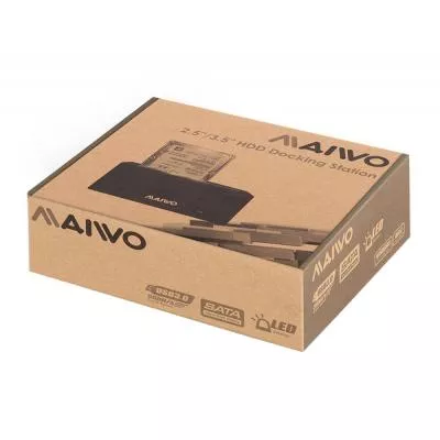 Док-станция Maiwo HDD 2.5"/3.5" SATA/SSD USB 3.0 K308P, фото №8