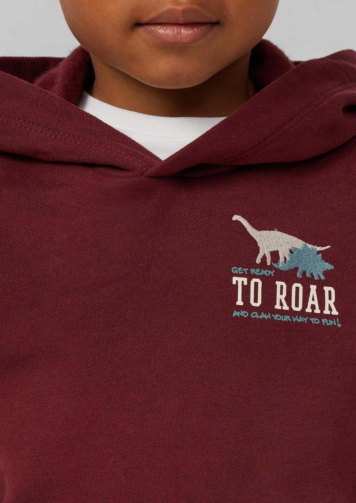 Худи s.Oliver с принтом спереди и сзади и мягкой внутренней частью, фото №3