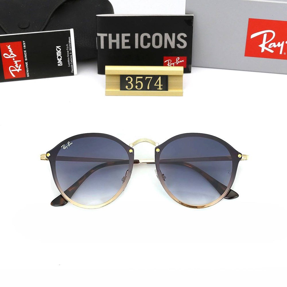 Сонцезахисні жіночі окуляри Ray Ban UV400 Сірі, фото №1 Сонцезахисні жіночі окуляри Ray Ban UV400 Сірі, фото №1