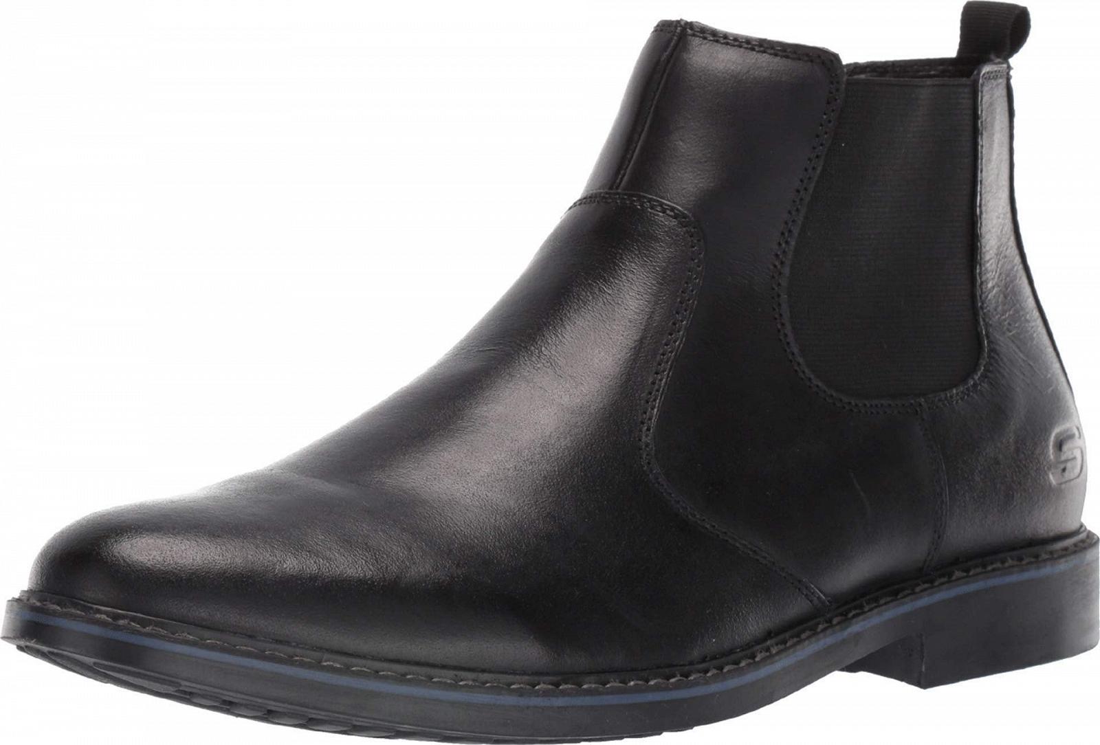 Ботинки Skechers USA Bregman MORAGO коричневые, фото №1