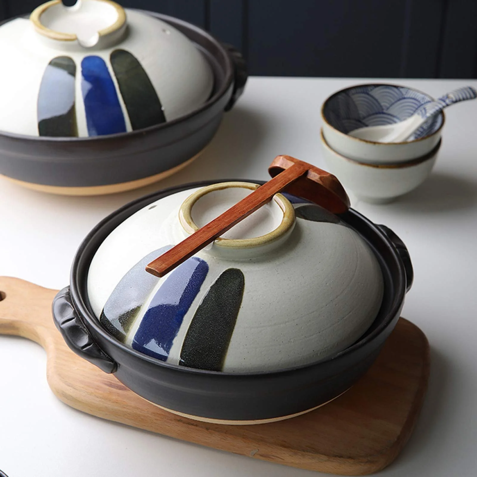 Каструля fUfIzU Керамічна 2800 мл Чорний, фото №5