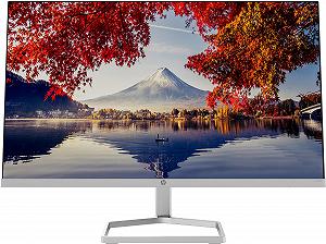 Монитор HP M24f 24 дюйма Full HD IPS 75Hz 5мс VGA HDMI серебристо-чёрный - Фото 1