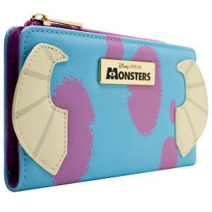 Кошелек Top Scare Sulley Monster Incorporated Inc Клатч Карман для монет и карт Синий - Фото 1