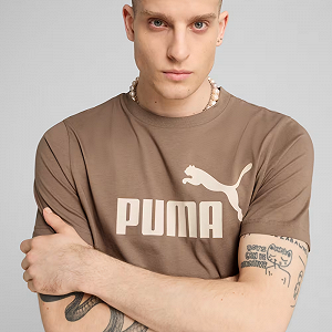 Футболка ESS No. 1 Logo Tee 68253393 Puma Коричневий M synthetic.ua - Фото 1