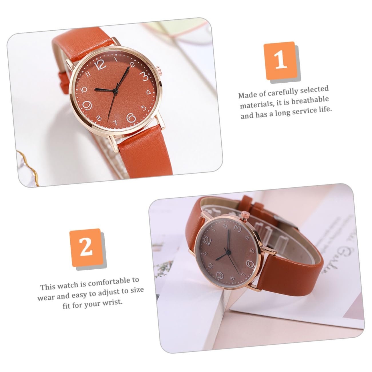 Женские часы Кварцевые часы LIFKOME Цифровые часы, фото №9