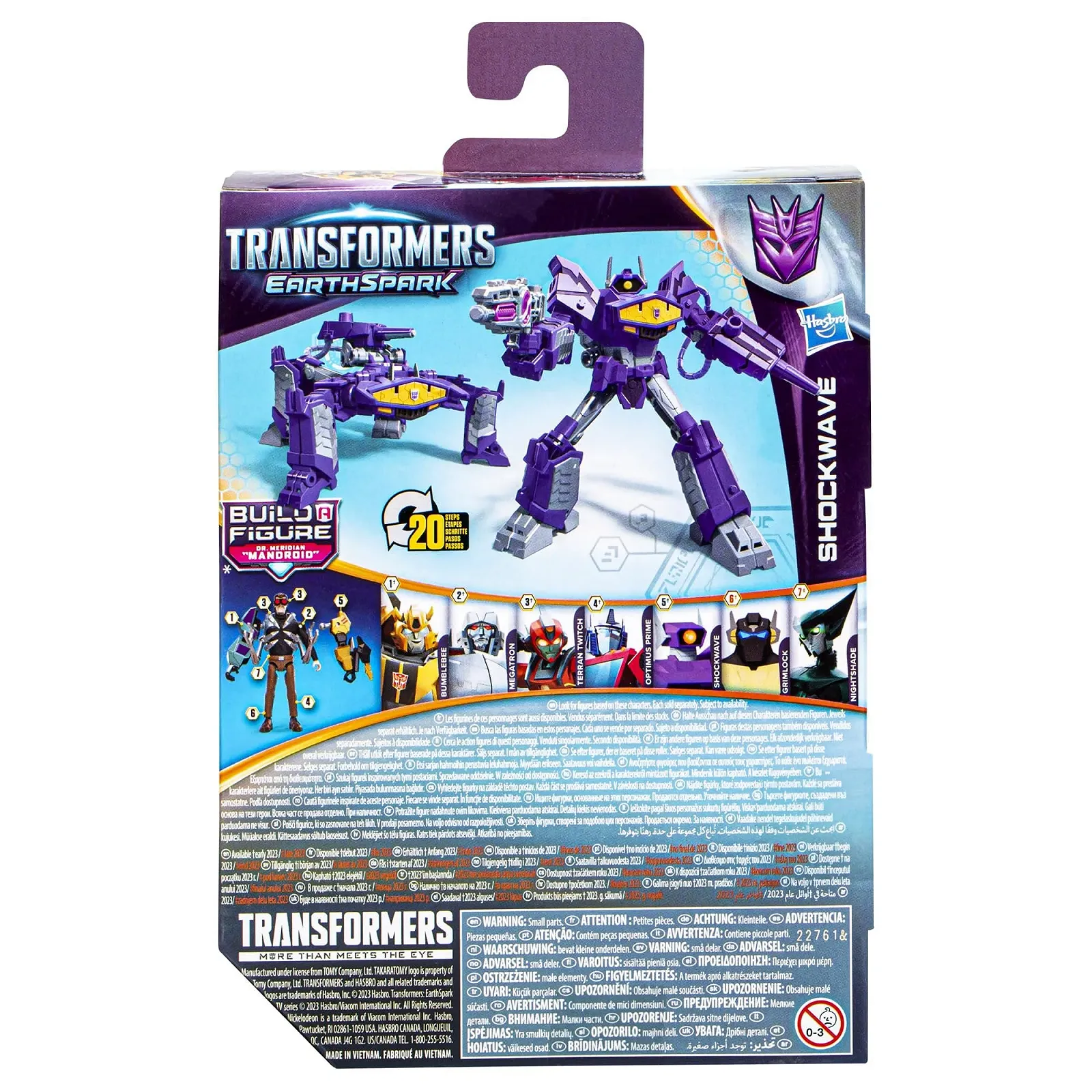 Екшн-фігурка Transformers EarthSpark Deluxe Class Shockwave 12,5 см, фото №4