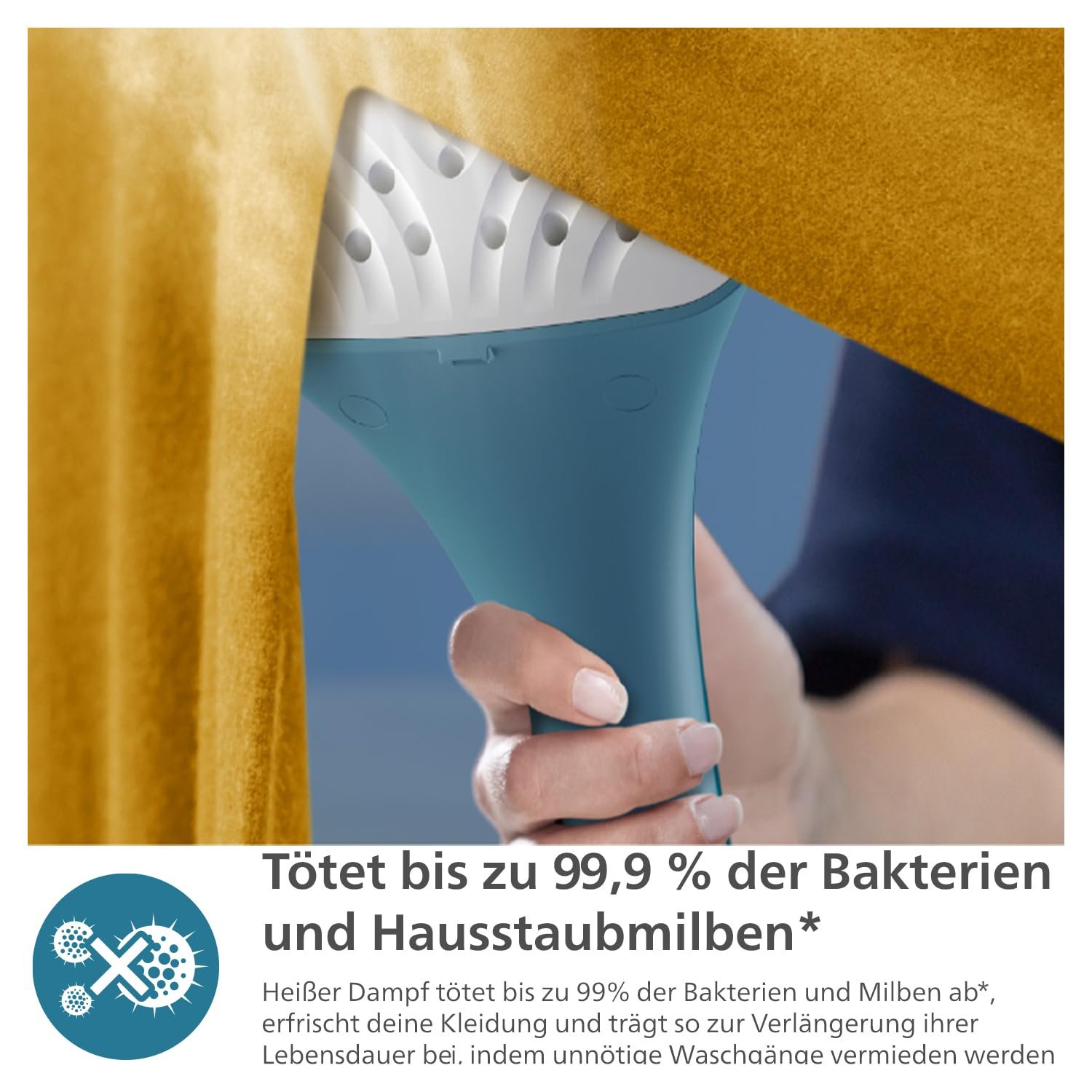 Вертикальний відпарювач Philips 1000 Series 1800 Вт 1,8 л 3 рівні пари StyleBoard, фото №7