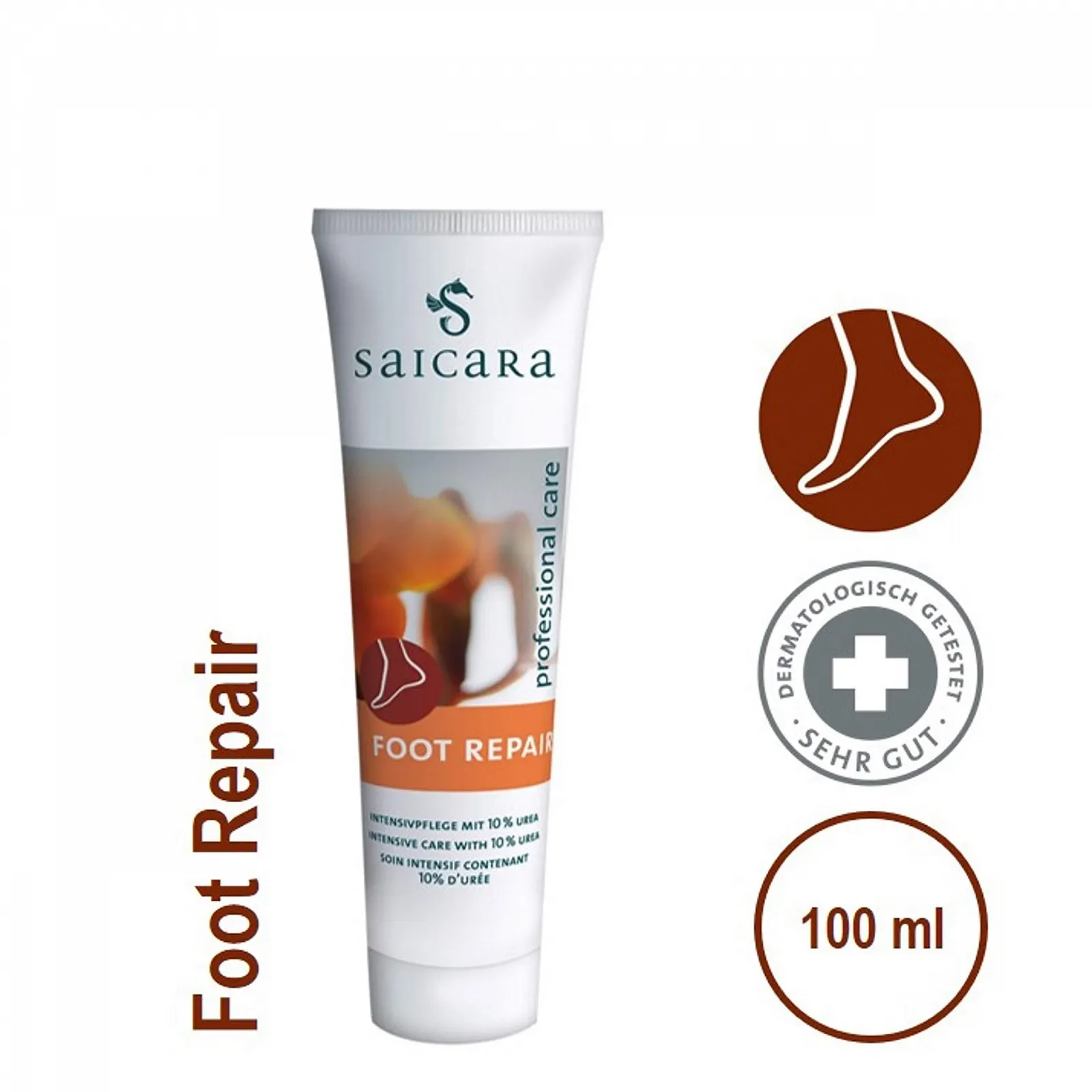 Крем для ног Saicara Foot Repair 100 мл, фото №2