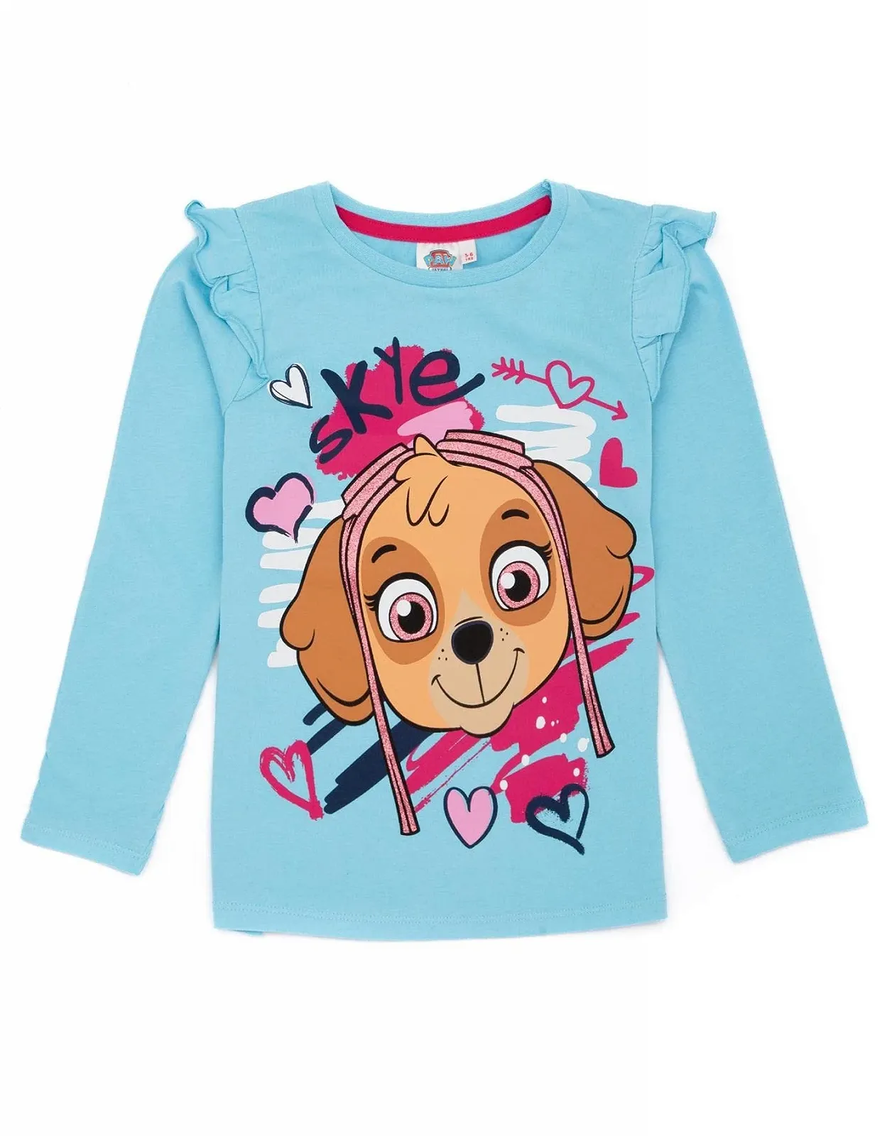 Пижама Paw Patrol Skye для девочек голубо-розовая, фото №5 Пижама Paw Patrol Skye для девочек голубо-розовая, фото №5