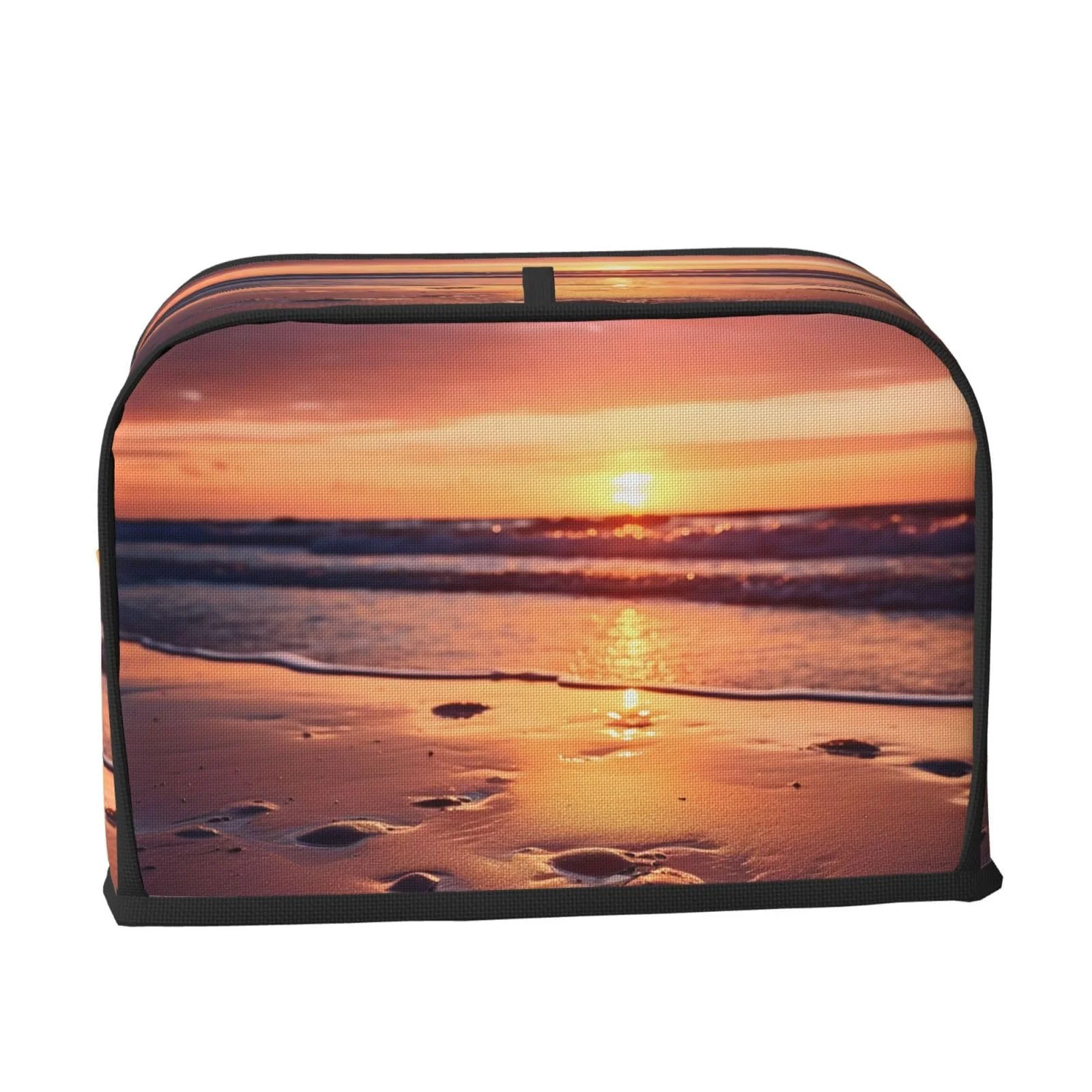 Чохол для тостера на 2 скибочки Beach and Sunset Glow, 29 x 20 x 19 см, фото №2 Чохол для тостера на 2 скибочки Beach and Sunset Glow, 29 x 20 x 19 см, фото №2