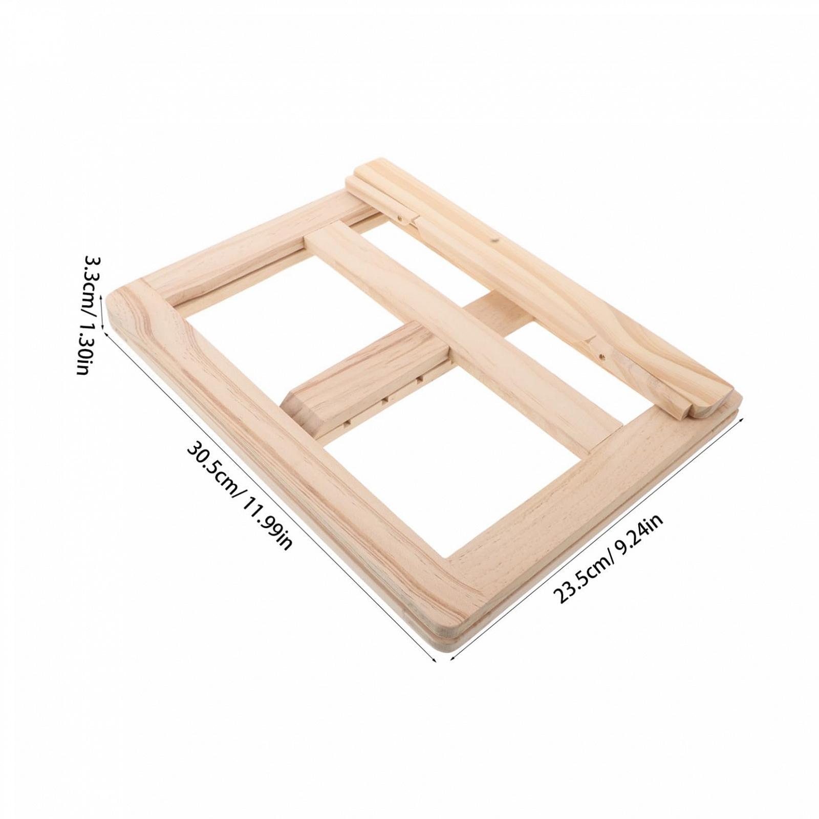 Регульована дерев'яна підставка для ноутбука з ефективним відведенням тепла, фото №2