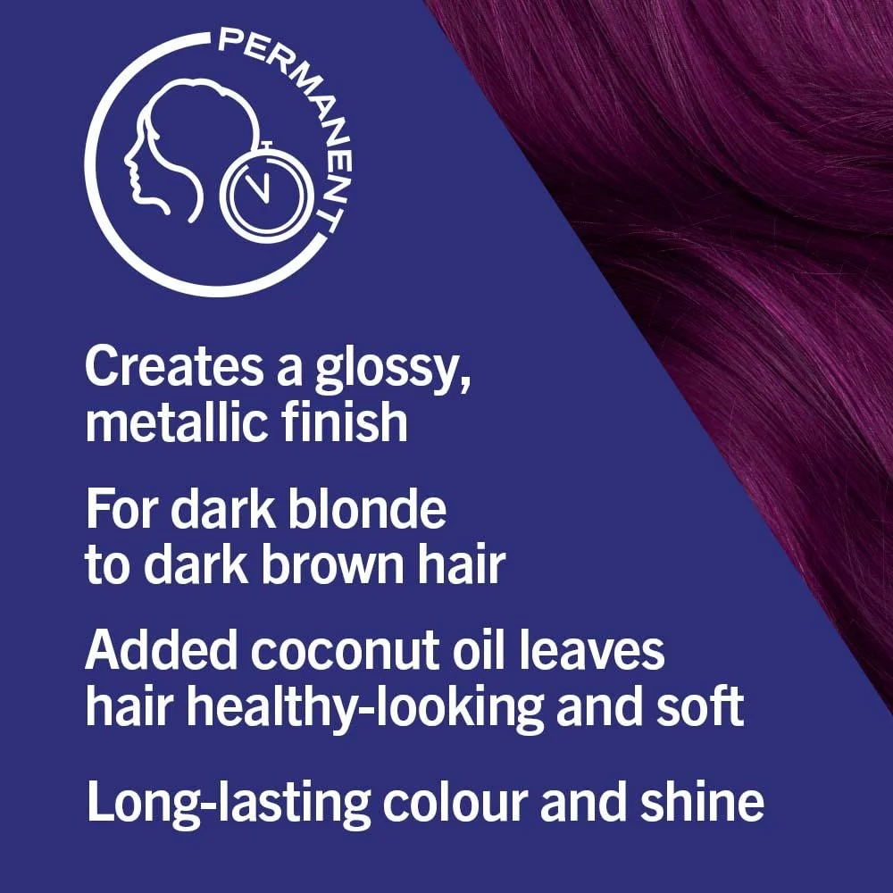 Краска для волос Schwarzkopf LIVE URBAN METALLICS U69 Amethyst Chrome, фото №3 Краска для волос Schwarzkopf LIVE URBAN METALLICS U69 Amethyst Chrome, фото №3